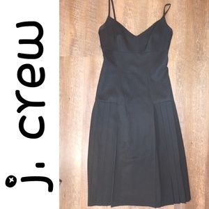 NWOT J. CREW PLEATED FIT AND FLARE DRESS